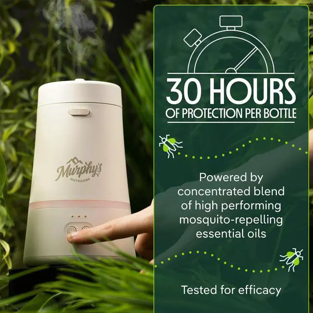 Alt view image 3 of 7 - Mosquito Dodger, Mosquito Repellent Spray with Essential Oils, Repels for 30 Hours Within 15-Foot Zone, Refill Included