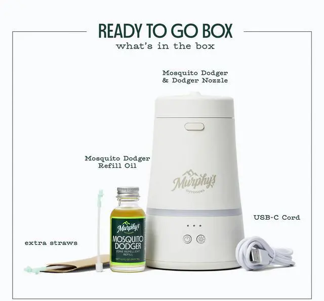 Alt view image 6 of 7 - Mosquito Dodger, Mosquito Repellent Spray with Essential Oils, Repels for 30 Hours Within 15-Foot Zone, Refill Included