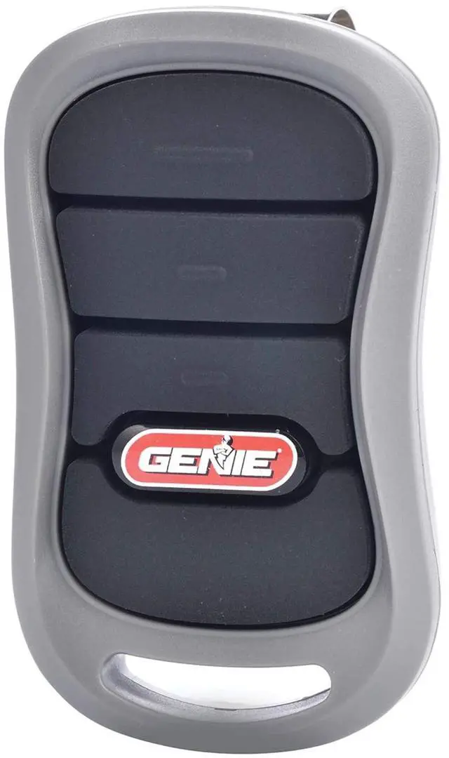 Main image of authentic G3T-R 3-button Intellicode garage door opener remote with, works only on Genie openers, single pack