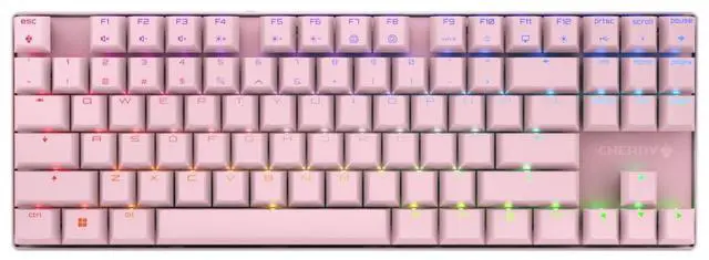 Main image of MX 8.2 TKL Wireless Mechanical Gaming Keyboard. (Pink, MX2A Brown Switch)