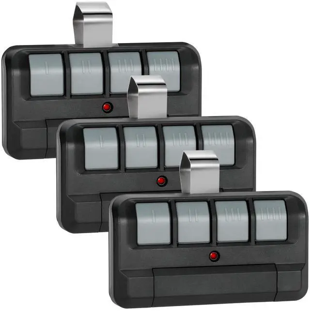 Main image of 3Pcs 894LT 4-Button Garage Door Opener Remote Control for Garage Door, 894LT 4 Button Remote Control Replaces 811LM 892LT 61LM 361LM Dip Switch Remote, Security+ 2.0