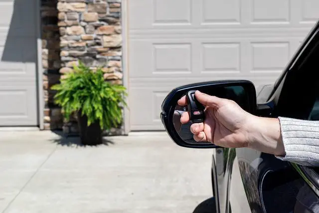 Alt view image 3 of 7 - Single Button Garage Door Opener Remote - Safe & Secure Access - Compatibility with Genie Only Intellicode Garage Door Openers - Model G1T-BX