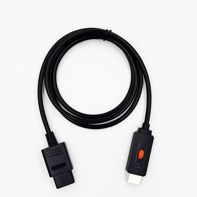 Alt view image 2 of 7 - 5.9ft N64 to HDMI Converter Converts N64 Game Console Video Signal to HDMI Signal Easily Connect the Game Console to HDTV Adapter/ConverterSupport N64/SNES/SFC/NGC 4 in 1