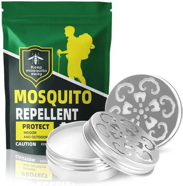 Main image of Mosquito Repellent Outdoor Patio, Mosquito Repellant Indoors, Mosquito Repellant for Room/Yard, Camping Mosquito Deterrent, Keep Mosquito Away, Effective for 60 Days-2P