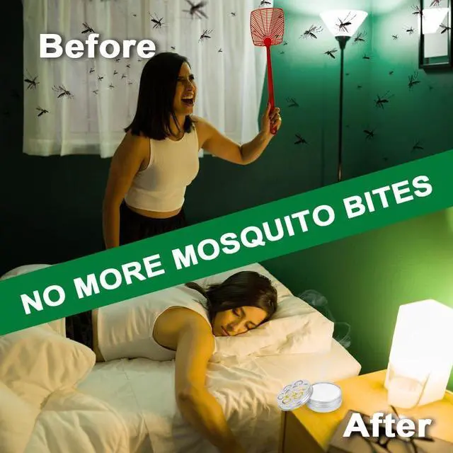 Alt view image 5 of 6 - Mosquito Repellent Outdoor Patio, Mosquito Repellant Indoors, Mosquito Repellant for Room/Yard, Camping Mosquito Deterrent, Keep Mosquito Away, Effective for 60 Days-2P