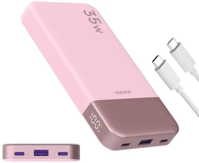 Main image of Power Bank 10000mAh, 35W Portable Charger,Fast Charging Portable Battery Pack with PD 3.0 & QC 4.0, USB C Portable Power Bank for iPhone 15 14 13 Series, Galaxy, Tablet, Switch, and More