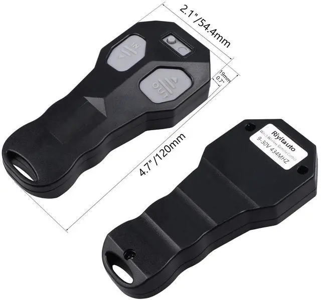 Alt view image 7 of 7 - Wireless Winch Remote Control Kit for Car Truck Jeep ATV SUV 12V Handset Switch Recovery Wireless Waterproof Wireless Remote for Winch