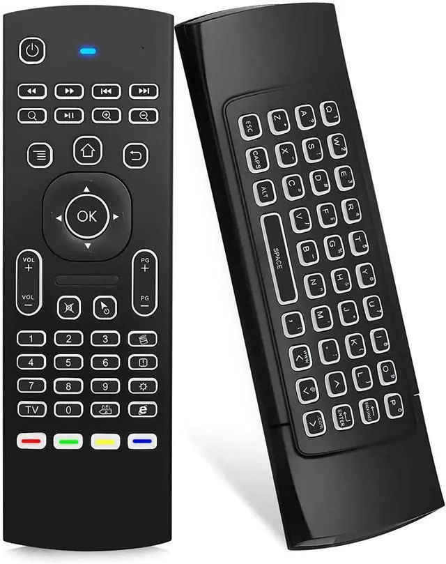 Main image of MX3 Pro Mini Keyboard Backlight Fly Remote Mouse,Android TV Remote Control,IR Learning Mini Wireless Keyboard for Android TV Box.HTPC.IPTV,Networked Set-top Box,Mini PC(Battery not Included)