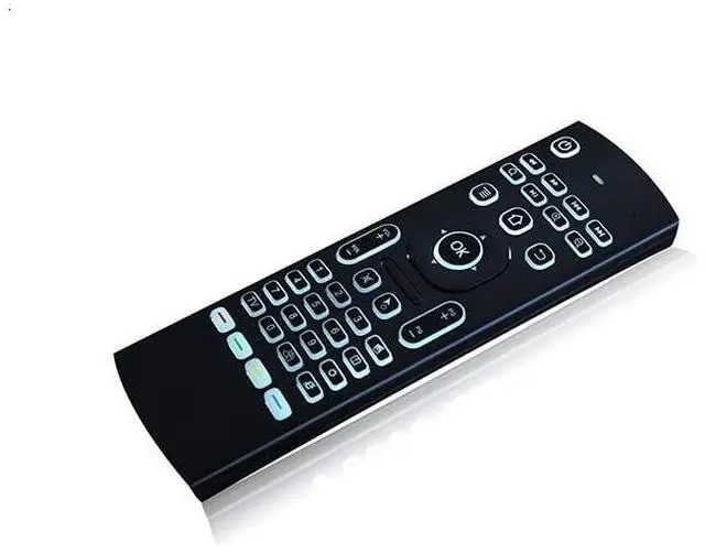 Alt view image 7 of 7 - MX3 Pro Mini Keyboard Backlight Fly Remote Mouse,Android TV Remote Control,IR Learning Mini Wireless Keyboard for Android TV Box.HTPC.IPTV,Networked Set-top Box,Mini PC(Battery not Included)