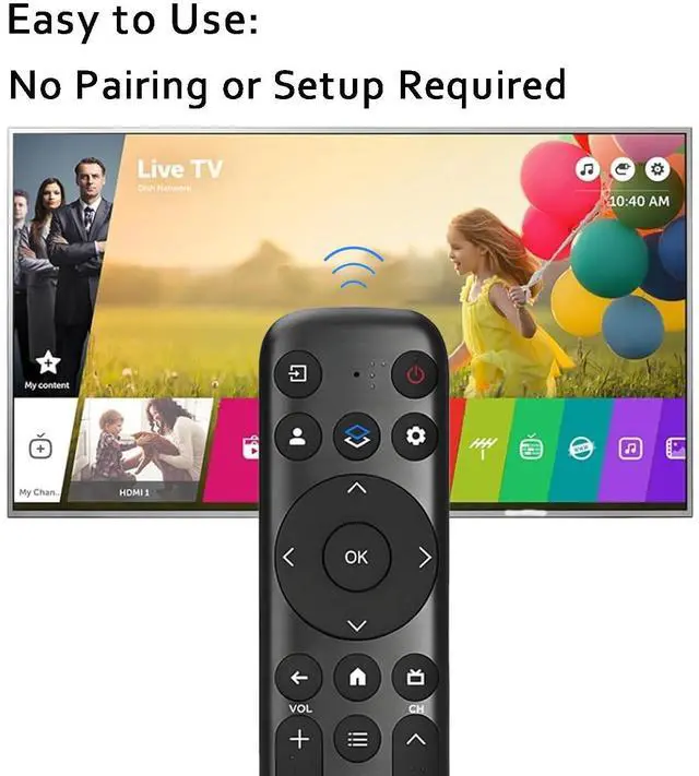 Alt view image 4 of 7 - RC813 Replacement for TCL Google TV Remote Control, Compatible for TCL Smart TVs S250G S3 S4 S5 Q5 Q6 Q7 QM7 QM8 Series - No Setup Required