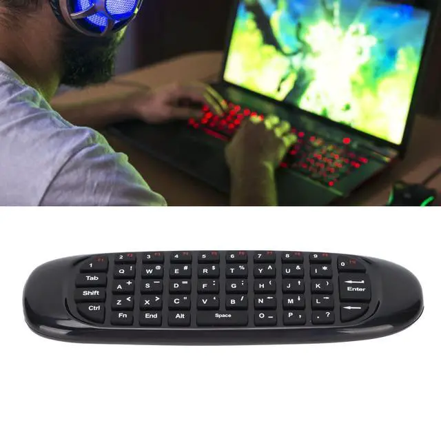 Alt view image 3 of 6 - Mini Keyboard and Mouse, Keyboard with Mouse Combo, Portable Keyboard Controller for PC, TV, HTPC, TV Box, for for Android, for OS X