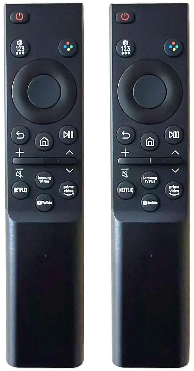 Main image of (Pack of 2) Replacement Remote for Samsung TV BN59-01484A, IR Infrared Control with Netflix YouTube Prime Video Buttons, Compatible with Samsung Crystal UHD 4K Smart TV,No Voice