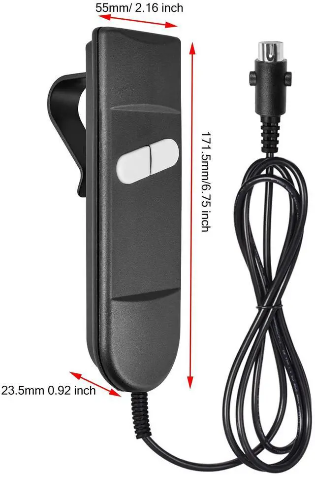 Alt view image 2 of 5 - Electric Recliner Replacement Parts,5 Pin 2 Button Direct Power Recliner Remote Control