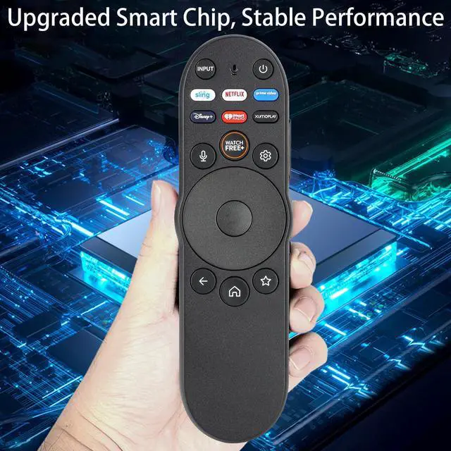 Alt view image 6 of 7 - XRT270R XRT270 Voice Remote Control Compatible with Vizio Smart TV Smartcast 4K P-Series V-Series D-Series M-Series Replacement Controller with Netflix PrimeVideo Buttons with Batteries