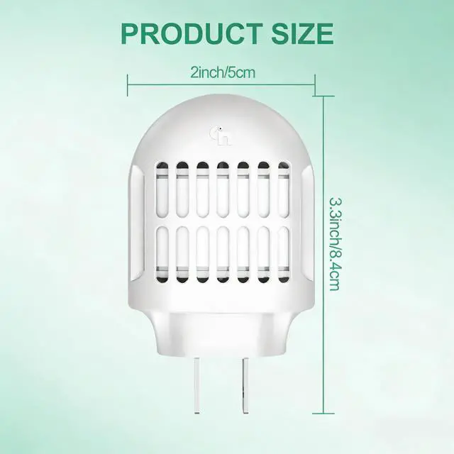 Alt view image 2 of 6 - Plug in Mosquito Repeller Device, Electric Mosquito Repeller Indoor Home Use, for Bedroom Living Room Kitchen Office Hotel