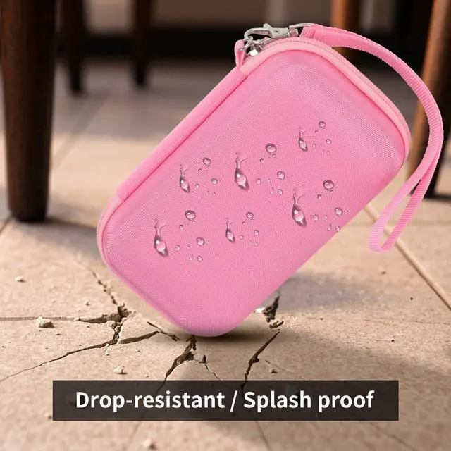 Alt view image 5 of 7 - Portable Bank Charger Case for Charmast for VRURC for OHOVIV for SABANI for YILANS for CFIAI for LOVELEDI for RGVOTA for Miday for RONEGN for POIYTL for IAPOS Fast Charging Battery (Pink)