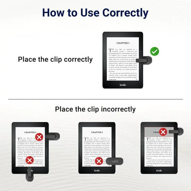 Alt view image 7 of 7 - Remote Control Page Turner for Kindle Paperwhite Oasis Kobo eReaders, Camera Camcorder Remote Controls, Page Turner Clicker for ipad Tablets Reading Novels with Wrist Strap Storage Bag
