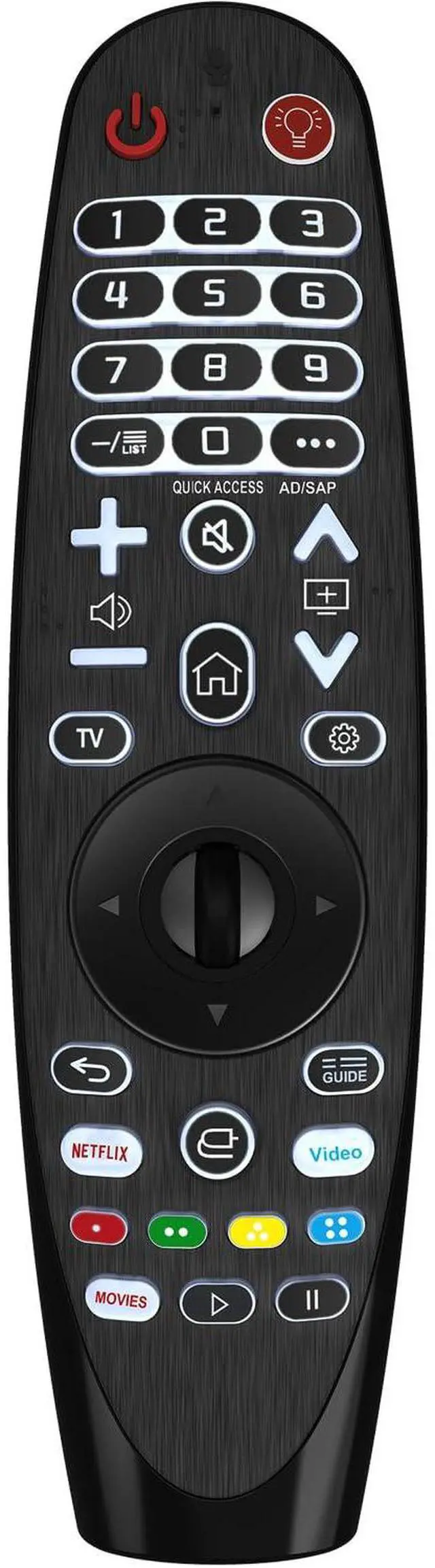 Main image of Universal Backlit Remote Control for LG Smart TV Magic Remote Compatible with All Models of LG TV (NO Voice Function No Pointer Function)