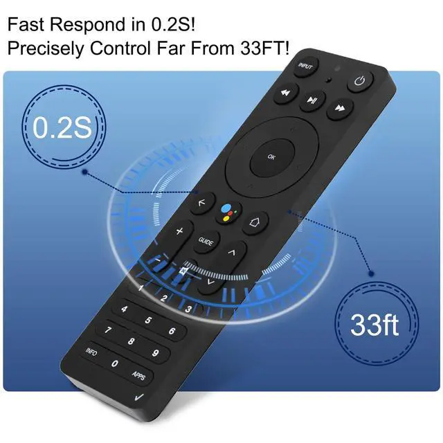 Alt view image 4 of 7 - ASK-STI6220 Voice Remote Control Compatible with Verizon Stream TV, JKZTJOF Remote Fit for Verizon Stream TV Soundbar Pro Remote Control
