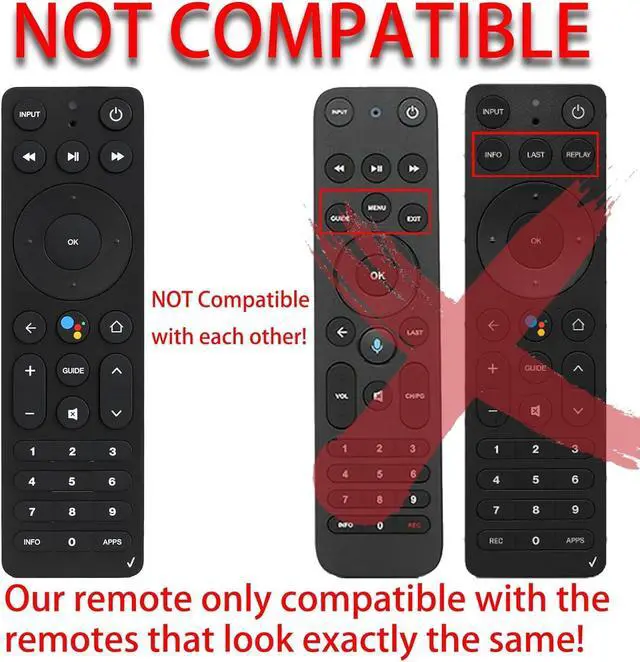 Alt view image 2 of 7 - ASK-STI6220 Voice Remote Control Compatible with Verizon Stream TV, JKZTJOF Remote Fit for Verizon Stream TV Soundbar Pro Remote Control