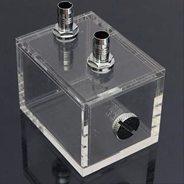 Main image of 200ml Acrylic Water Tank Cooler Water Cooling Radiator Pc CPU WaterBlock