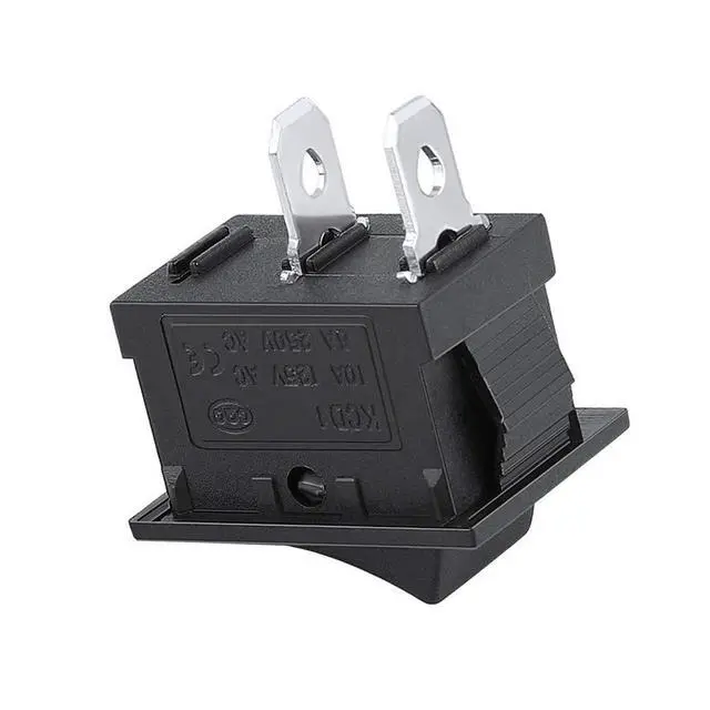 Alt view image 6 of 7 - 5pcs Rocker Switch, Circuit Switch 2 Pin Snap-in On/Off Position Snap Boat Rocker Switch 12V/110V/250V OT8G