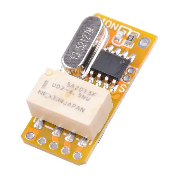 Alt view image 6 of 7 - 3.7-12V Wireless Remote Control Switch Mini Small PCB 433mhz RF Transmitter,3V -12V Battery Power Circuit Micro Controller for DIY