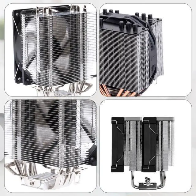 Alt view image 7 of 7 - 2 PCS 12 CM CPU Heatsink Fan Buckle, Computer Mainboard CPU Radiator Fan Fixing Clip, CPU Radiator Fan Hook Fixed Bracket Pc Mainboard CPU Radiator Fan Wire Buckle Upper Hook Type Fixing Clips, 12cm