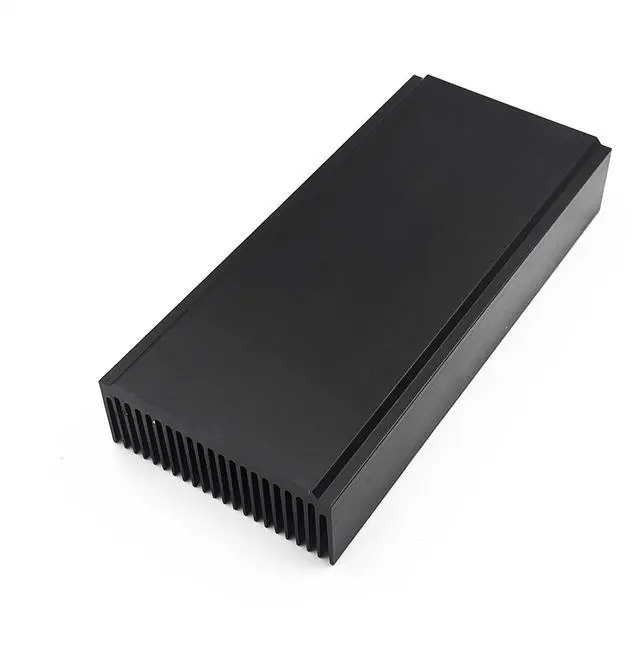 Alt view image 5 of 5 - 150mm Aluminum Large Heatsink 5.91''x2.72''x1.06'' inch/150x69x27mm Heat Sink Cooling Oxidized Radiator Plate 22 Fin for Computer Electronics LED PCB Power Charger Amplifier