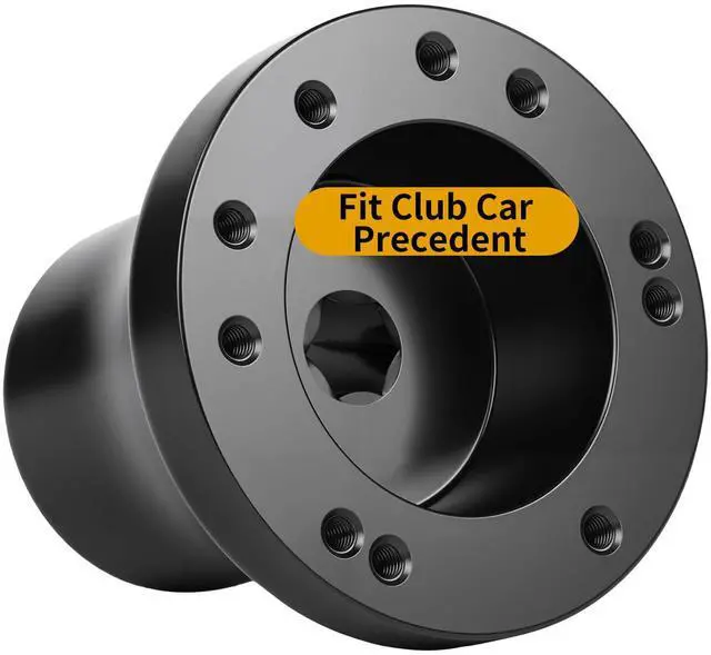 Main image of Club Car Steering Wheel Adapter Hub for Club Car Precedent/Tempo/Onward Golf Carts with 5-6 Holes Golf Cart Steering Wheel