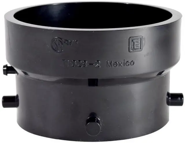 Alt view image 5 of 6 - T1029-2 Termination Adapter - 3" Bayonet x 3" Hub , Black