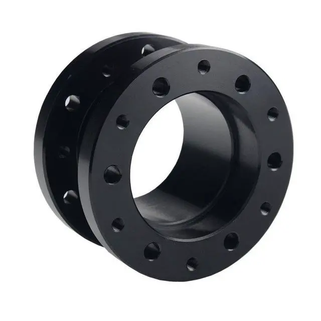 Alt view image 3 of 5 - 5cm Black Height Aluminium Steering Aluminum Spacer for Aftermarket Steering Wheel Hub Adapter Boss Kit