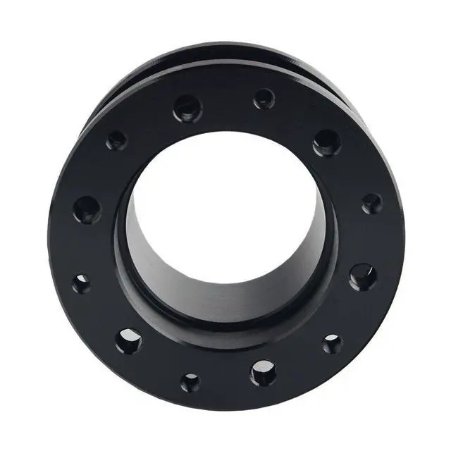 Alt view image 4 of 5 - 5cm Black Height Aluminium Steering Aluminum Spacer for Aftermarket Steering Wheel Hub Adapter Boss Kit