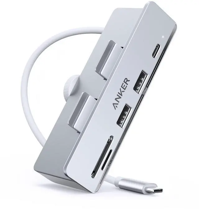 Main image of USB C Hub, 535 USB C Hub (5-in-1), with 2 USB-A 10 Gbps Data Ports, USBC 10 Gbps Port, SD and microSD Card Reader, for iMac Pro/iMac 24 inch 2021 / iMac 27 inch / 21.5 inch