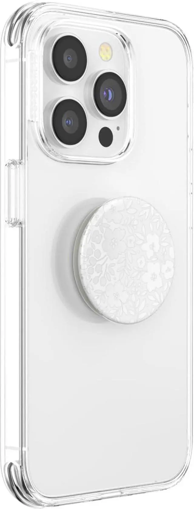 Alt view image 3 of 7 - Adhesive Phone Grip, Holder, Phone Stand, Flower - Blanc Fresh