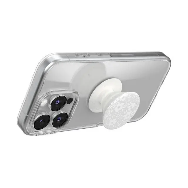 Alt view image 4 of 7 - Adhesive Phone Grip, Holder, Phone Stand, Flower - Blanc Fresh