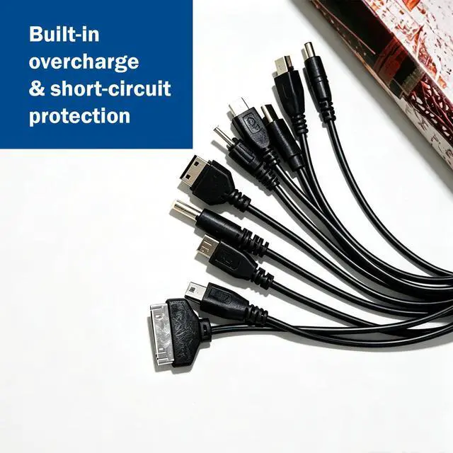 Alt view image 4 of 7 - Etigood 10 in 1 Multi Universal USB Charging Cable | Charging Only, No Data Transfer, Compatible with Multiple Cell Phones Speaker MP3 Player & More
