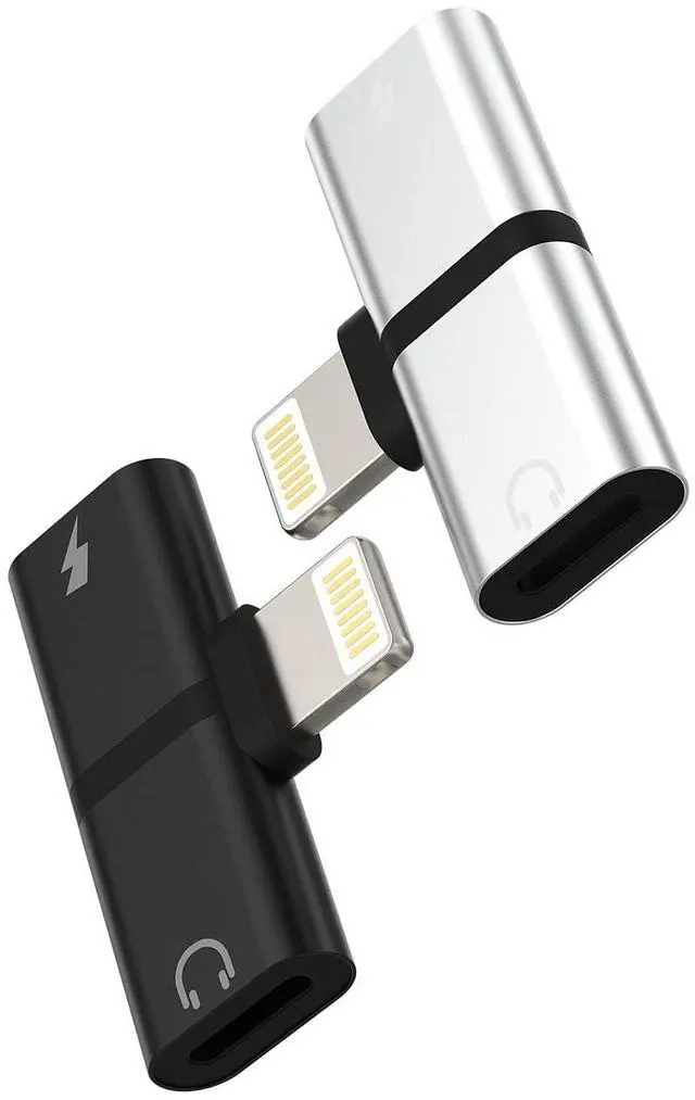 Main image of Lightning Jack Headphone for Apple (2Pack) AUX Cable Earphones Charger Accessories for iPhone 14 13 12 11 Pro Max 7 8 Plus X SE XS XR for iPad Air Splitter Portable Travel Office Laptop Tablet Daily