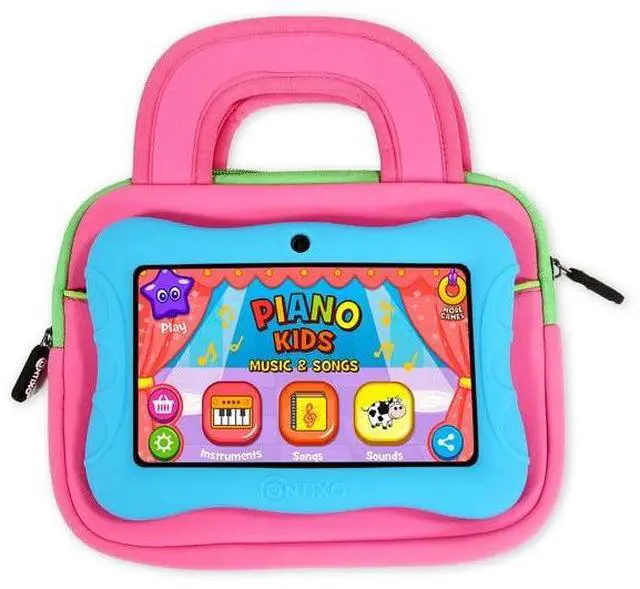 Alt view image 3 of 7 - " Tablet Sleeve Bag Compatible for Contixo K101 Kids Tablet, Amazon Fire HD 10 Kids Edition, Kindle Fire HD 10.1 Inch with Accessory Pocket