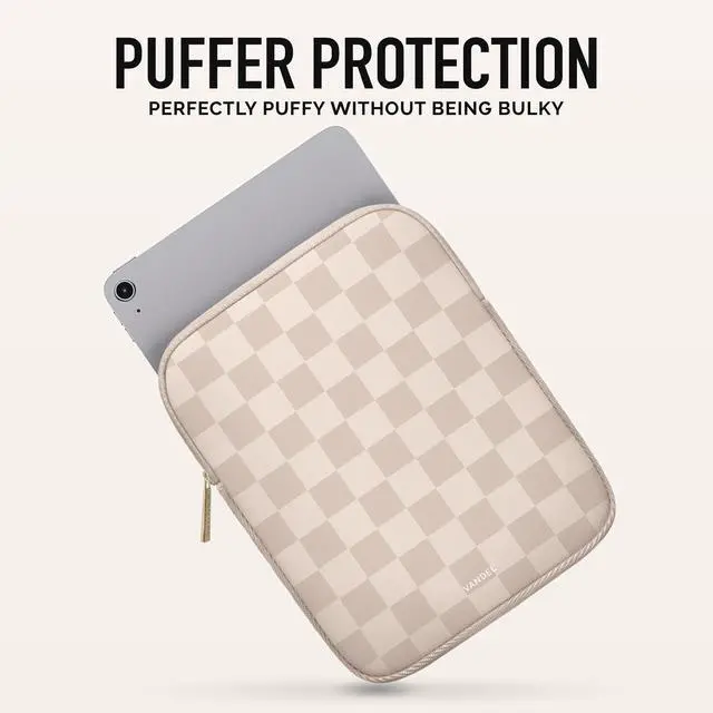 Alt view image 2 of 7 - Slim & Protective Tablet Sleeve for 9-11 inch iPads A16, 11" iPad Pro, 10.9" iPad,10.2" iPad, 10.9" iPad Air, 11 Inch Samsung Galaxy Tab A9+, Bag Fits Magic Keyboard