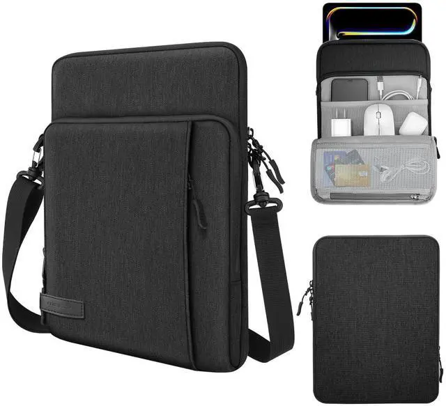 Main image of 10-13 Inch Tablet Sleeve Bag Carrying Case with Multiple Pockets