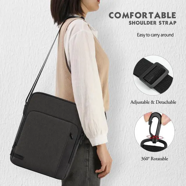 Alt view image 7 of 7 - 10-13 Inch Tablet Sleeve Bag Carrying Case with Multiple Pockets