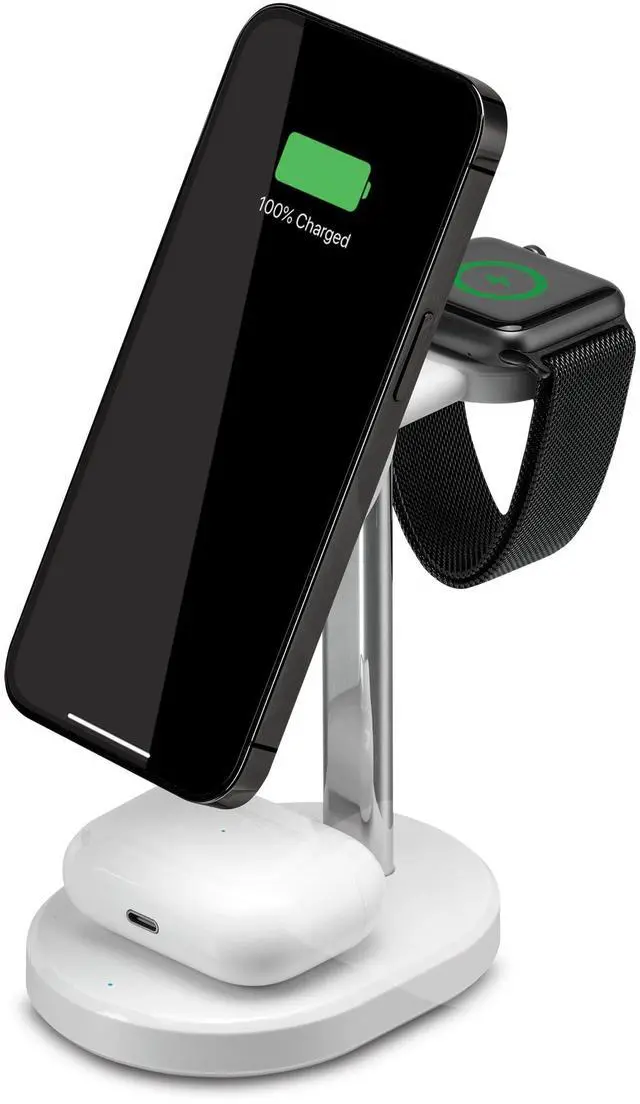 Main image of 3-in-1 Wireless Charging Stand, IACQ295W