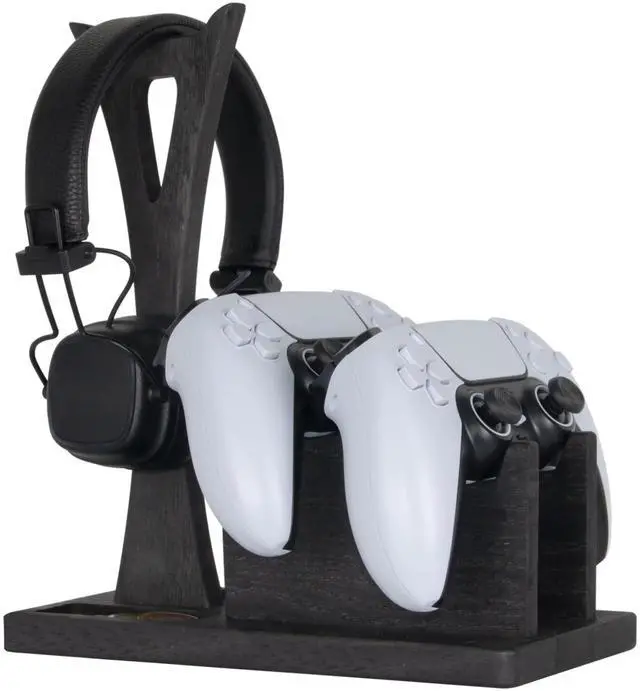Main image of Gamer Gifts for Men Teenage Boy Controller Holder & Headphone Stand, Stylish Gaming Accessories Setup Controller Stand Headset Stands, Unique Gifts for Gamers to Organize Gaming Equipment