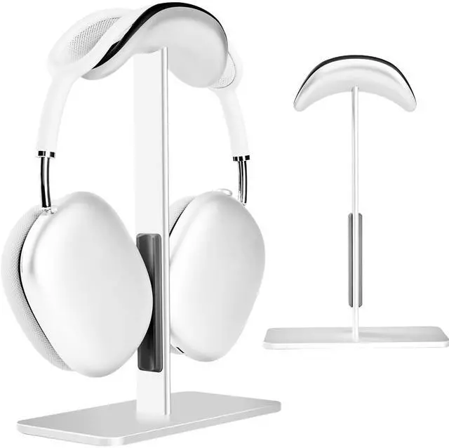 Main image of AirPods max Stand with Sleep Mode, Headphone Stand for Desk, Aluminum, Anti-Slip Base, Anti-Scratch Touch Surface(Silver)