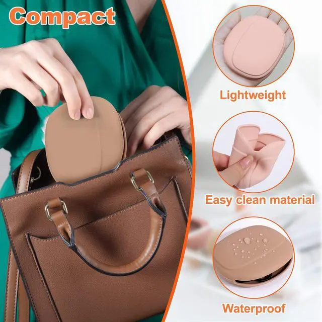 Alt view image 3 of 7 - 4 PCS Headphone Organizer and Silicone Cable Ties, Silicone Pouch for Storing Earbuds/USB Flash Drive/Keys/Mini Lipstick Cord Winder Holder Keeper Manager Management for Home or Workplace