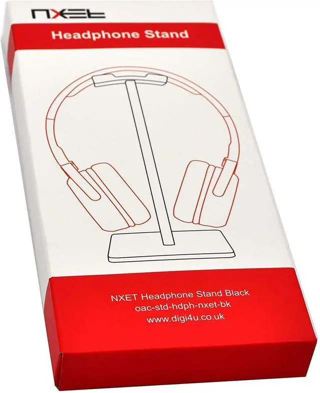Alt view image 5 of 7 - Headphone Stand, Universal Aluminum Holder Showing Display Hanger for HyperX Cloud II Gaming Headset, Microsoft Xbox One Chat, Turtle Beach Recon, Sony Headset 2.0 and More