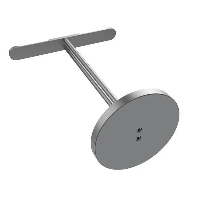 Alt view image 4 of 7 - Double Headphones Stand, Aluminum Alloy Desk 3 Headsets Holder Supporting Desktop Earphone Hanger Mount Storage Rack with Heavy Base for Home and Office Display Spacegrey