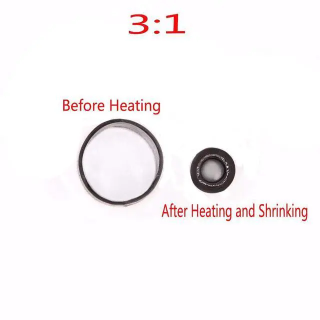 Alt view image 2 of 6 - 12 Ft 3/4" (Diameter) Dual Wall Black Heat Shrink Tubing 3:1, Each 1 Ft Long, 12 PCS No Wrinkle Electrical Shrink Tube for Wires,Marine Grade Shrink Tube with Adhesive Lined Waterproof