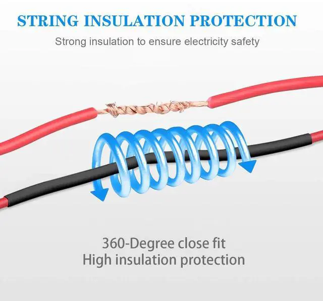Alt view image 4 of 6 - 12 Ft 3/4" (Diameter) Dual Wall Black Heat Shrink Tubing 3:1, Each 1 Ft Long, 12 PCS No Wrinkle Electrical Shrink Tube for Wires,Marine Grade Shrink Tube with Adhesive Lined Waterproof